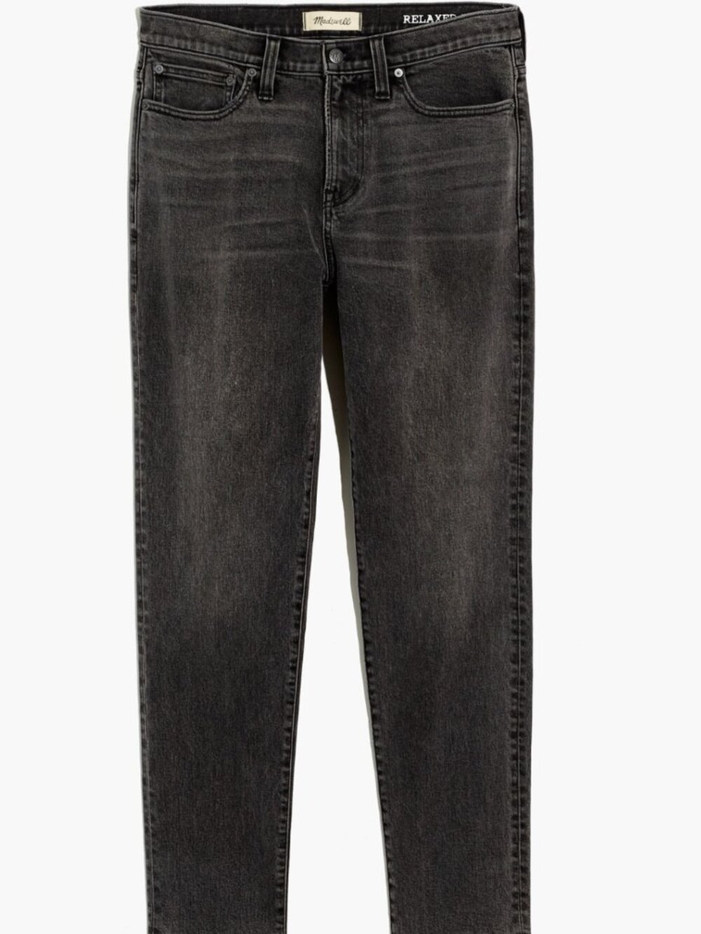 Madewell Relaxed Taper Jeans in Woodford Wash